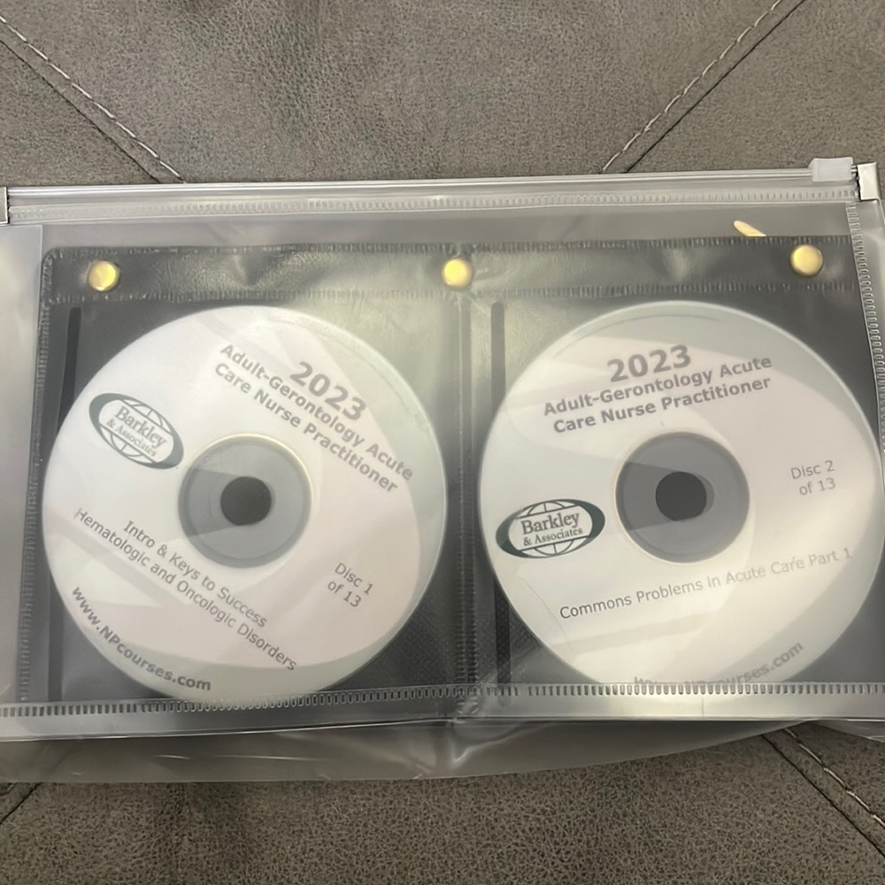 Barkley AGACNP Review CDs